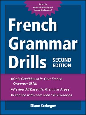 cover image of French Grammar Drills